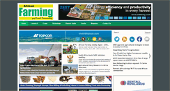 Desktop Screenshot of africanfarming.net