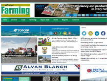 Tablet Screenshot of africanfarming.net